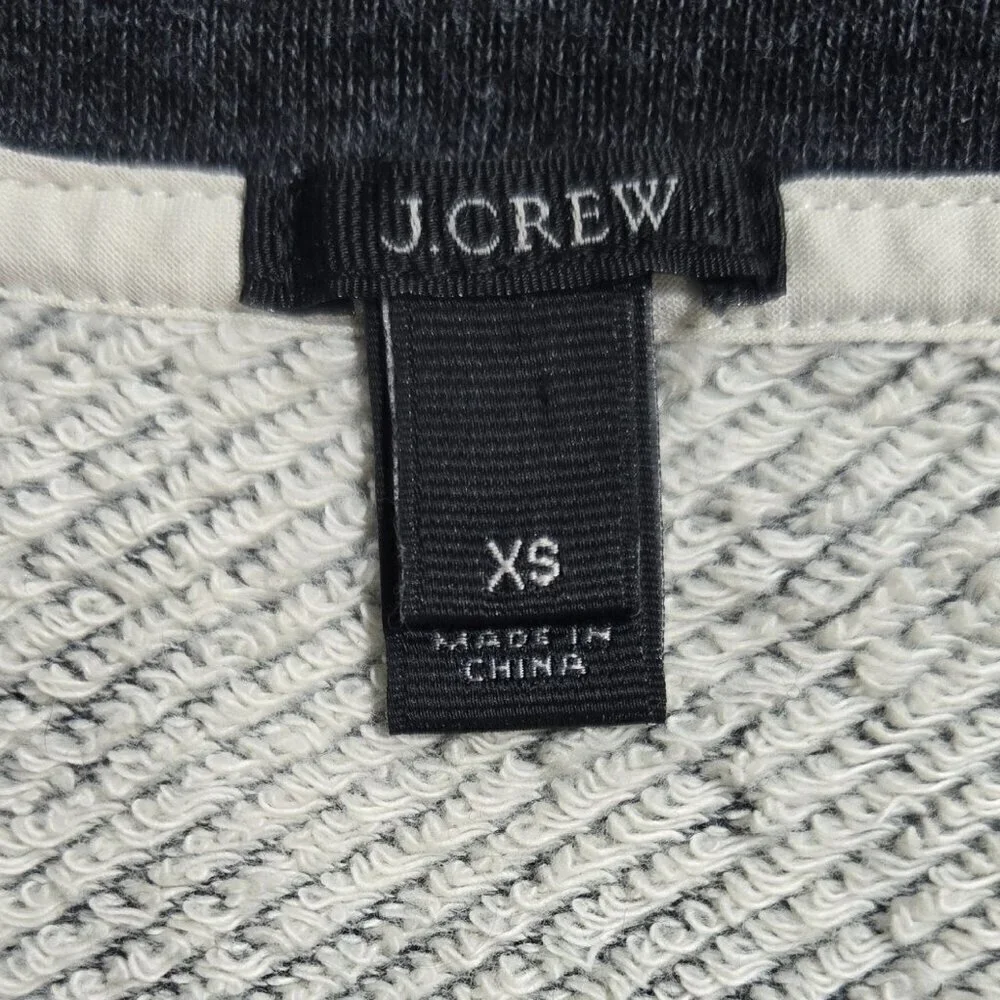 J. Crew 100% Cotton Gray Blue Marled Studded Sweater B1444 As Seen On TV